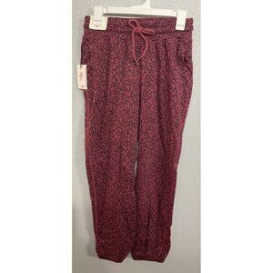 The Nines By Hatch Berry Animal Print Women’s Jogger Pants Size Small NWT